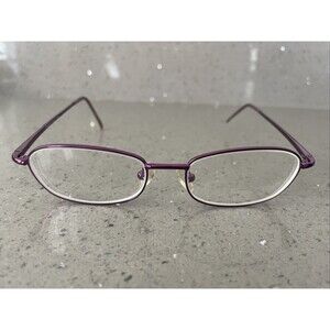 STAINLESS STEEL WM5005 AUTHENTIC EYEGLASSES Frames ONLY 51-17-140 pink purple